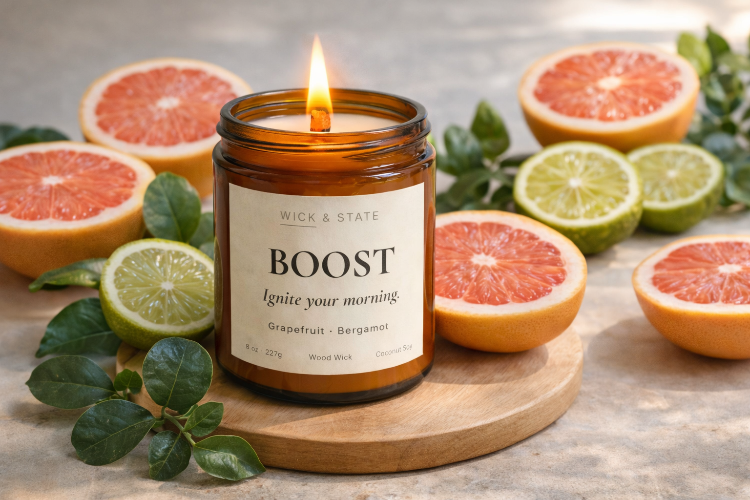 BOOST | Pink Grapefruit & Bergamot